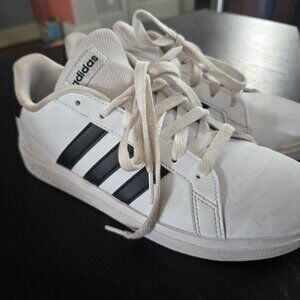 Girls Adidas White Trainers
